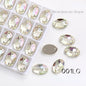 11*16/13*18/17*24mm Oval Shape K9 Glass Crystal Stones Sewing Rhinestones Buttons for Clothes Decoration