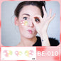 Blush makeup stickers Love Star Tattoo Sticker Cute Girl Face Sticker