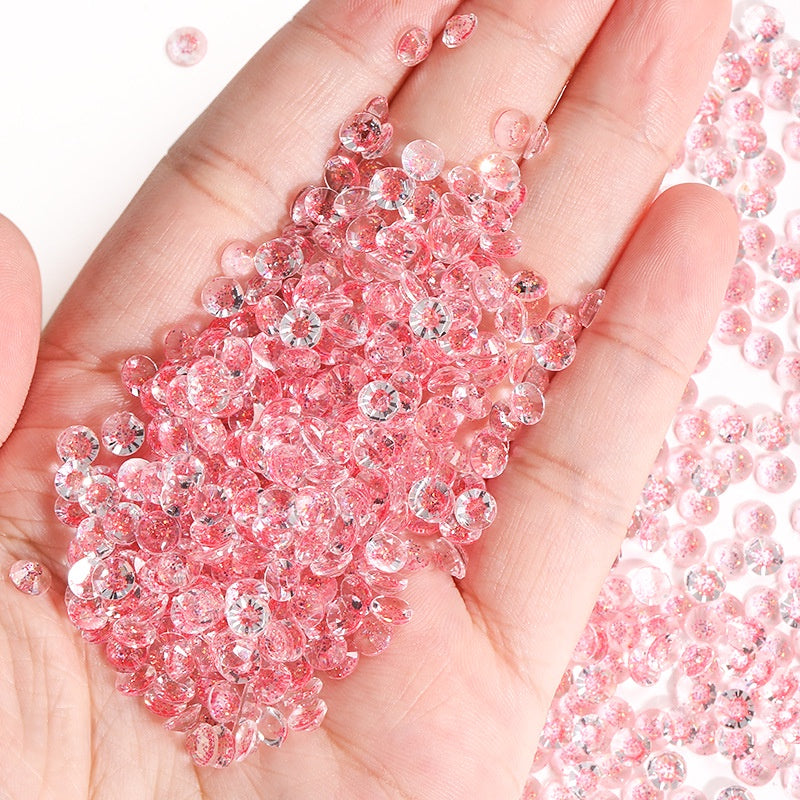 Galaxy Series Resin Rhinestone Nail Art Flatback Rhinestone for DIY Clothes Accessories