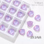 Fat Triangle Mocha Series Garment Sew on Rhinestone Glass Crystal Button for Clothing Jewelry Making