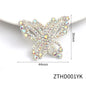 Cute Butterfly Bee Rabbit Crystal ABS Pearl Rhinestone Non-woven Fabric Patch for Decoration
