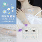 Fashion Little Daisy Print Face Stickers Waterproof and Sweatproof Collarbone Arm Temporary Tattoo Stickers