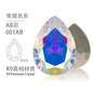 High-end Water Drop 13*18mm High Top Rhinestones Unusual Rhinestones Diy Jewelry Accessories Tip Bottom Diamond Nail Nail Sticker Diamond Materials