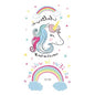 Hyuna Small Fresh Tattoo Stickers Cute Smiley Rainbow Lines Waterproof Tattoo Stickers Instagram Style