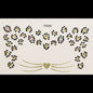Cat Face Face Diamond Paste Acrylic Diamond Masquerade Ball European and American Makeup Party Painting Cross Border Tattoo Paste Face Paste