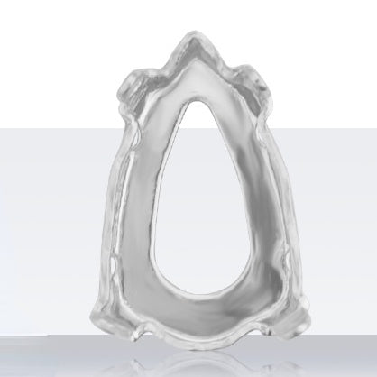 Multi Shapes Silver Copper Hollow Bottom With Holes Base for K9 Rhinestone Handmade Jewelry Accessories
