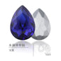18 * 25Mm water drop shape, manufacturer wholesale glass material water drop crystal rhinestone mobile phone sticker diamond DIY accessories hair accessories handmade material glass diamond beads
