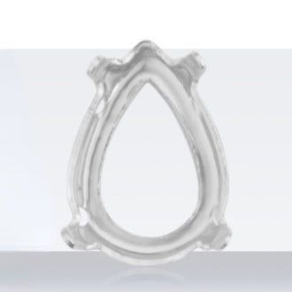 Multi Shapes Silver Copper Hollow Bottom With Holes Base for K9 Rhinestone Handmade Jewelry Accessories