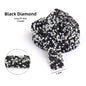 Resin Strip with Costume Rhinestone Strip Patch with Back Rubber Crystal Lace Diy Handmade Jewelry Accessories