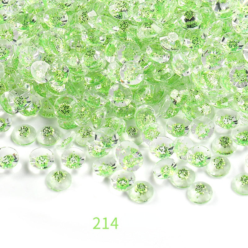 Galaxy Series Resin Rhinestone Nail Art Flatback Rhinestone for DIY Clothes Accessories