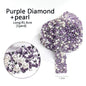 Resin Strip with Costume Rhinestone Strip Patch with Back Rubber Crystal Lace Diy Handmade Jewelry Accessories