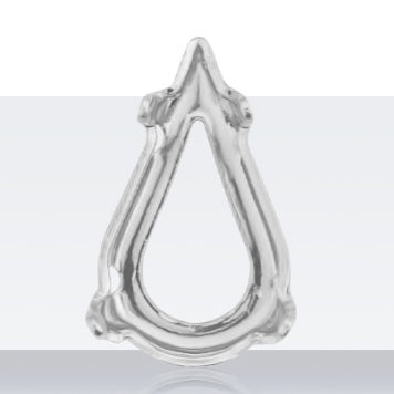 Multi Shapes Silver Copper Hollow Bottom With Holes Base for K9 Rhinestone Handmade Jewelry Accessories