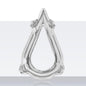 Multi Shapes Silver Copper Hollow Bottom With Holes Base for K9 Rhinestone Handmade Jewelry Accessories