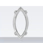 Multi Shapes Silver Copper Hollow Bottom With Holes Base for K9 Rhinestone Handmade Jewelry Accessories