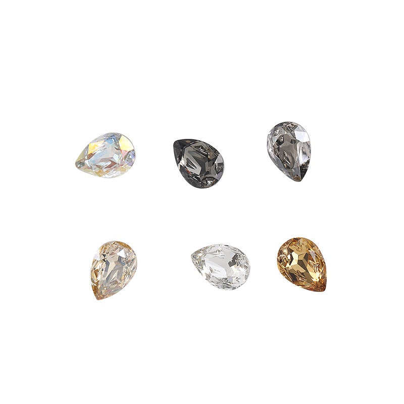 High-end boutique, Starfall series 10 * 14/13 * 18mm water drop crystal glass diamond bracelet clothing accessories