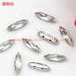 4*15mm Fine Horse Eyes Four Angle Claw Rhinestones Special Shape Crystal Rhinestones Hand Sewn Glass Rhinestones Anti-hook Claw Drill Accessories