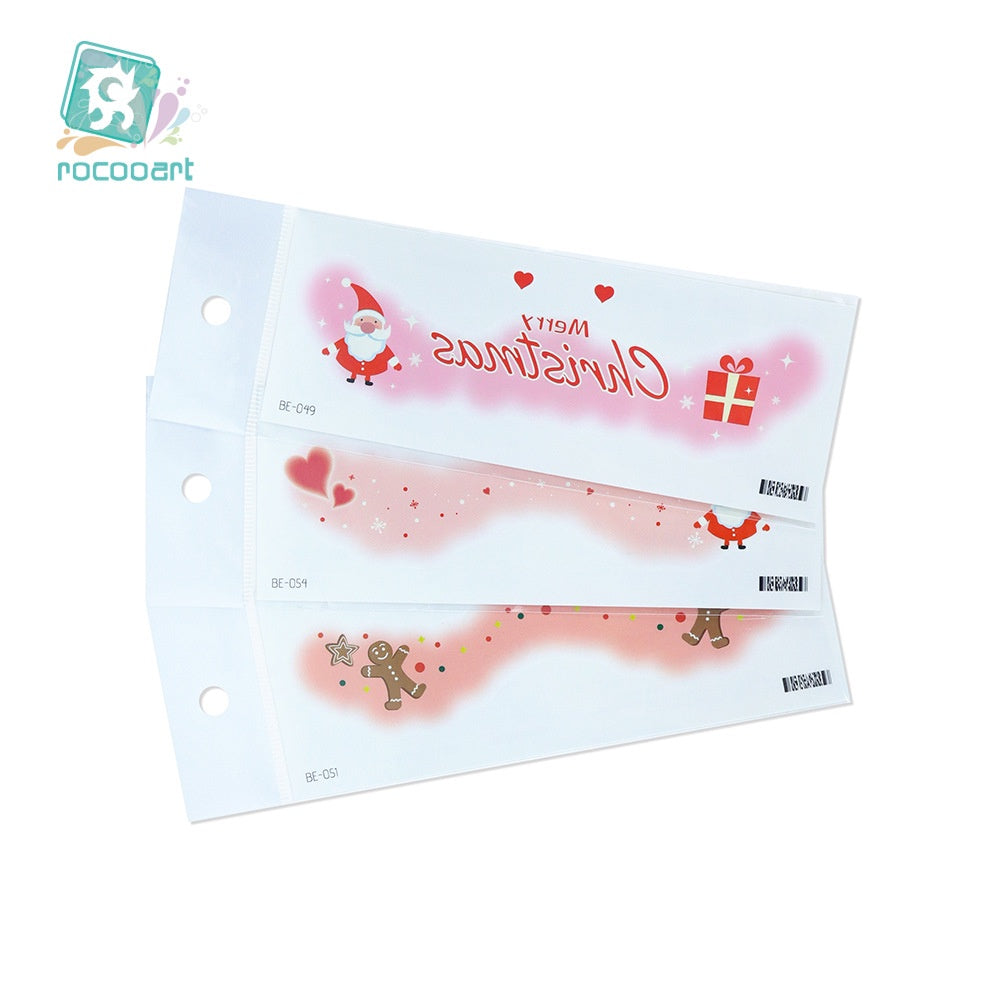 Face Sticker Kids Girls Christmas Sticker Masquerade Makeup Waterproof Tattoo Stickers