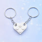 Acrylic Material Creative Building Block Keychain/Keyring 1pcs Pendant Decorative Acrylic Heart Shape Necklace