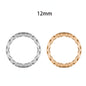 Golden/Silver Nest Shape Bottom/Sew on Rhinestone DIY Jewelry Making/Copper Material