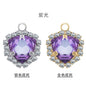 Fat Triangle Diy Necklace Earrings Accessories Pendant Crystal Glass Claw Rhinestone