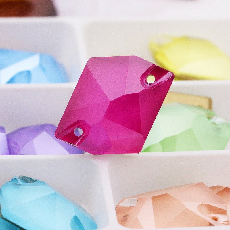 K9 Glass Cosmic Sew On DIY Crystal Rhinestone Buttons for Garment Shoes Bag Making