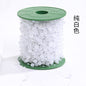 Spot 8mm + 3mm beads ABS pearl chain door curtain beads Christmas decoration wedding DIY headgear hair accessories accessories wiring beads