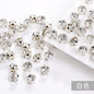 1440 pcs/bag 4mm/5mm solid single-claw rhinestone perforated hand-sewn drill thickened bottom support, luggage, clothing accessories, accessories, four-corner single-claw hand-sewn drill