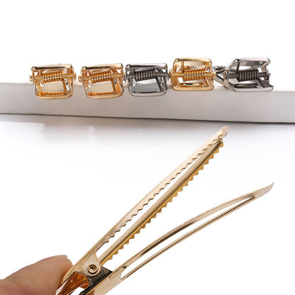 Korean Hair Clip 6.5cm Cute Girly Minimalist Hair Clip DIY Accessory Duckbill Clip