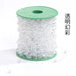 Spot 8mm + 3mm beads ABS pearl chain door curtain beads Christmas decoration wedding DIY headgear hair accessories accessories wiring beads