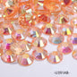 4/5/6 mm flat bottom crystal resin diamond AB color transparent U series acrylic nail drill large package 5,000 pcs