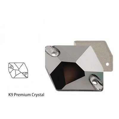 K9 Glass Cosmic Sew On DIY Crystal Rhinestone Buttons for Garment Shoes Bag Making