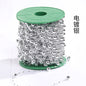 Spot 8mm + 3mm beads ABS pearl chain door curtain beads Christmas decoration wedding DIY headgear hair accessories accessories wiring beads
