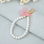 Korean-style INS-inspired ABS Pearl Butterfly Series Keychains Colorful Perfect for Hanging on Bags