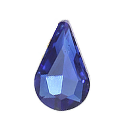 5*8/6*10mm 50PCS water Drop Nail Art Crystal Glass Rhinestone for Crafts