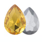 20*30mm 10pcs Water Drop Crystal Point Back Rhinestone for DIY Decoration