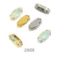 8*10/7*15mm Navette Shiny Crystal Sew on Rhinestone for Clothing Accessories