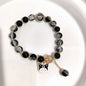 Blue Galaxy Burst Flash Bracelet Students String Blue Sky Stars Universe Send Sister Gifts