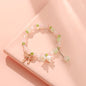 Blue Galaxy Burst Flash Bracelet Students String Blue Sky Stars Universe Send Sister Gifts