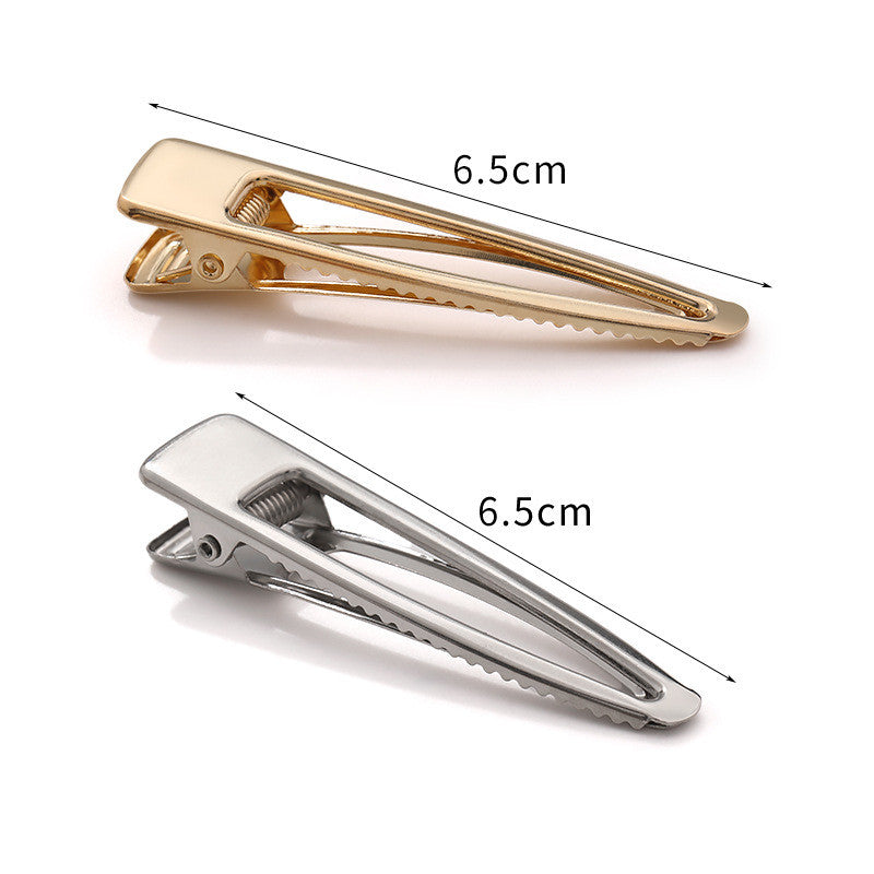 Korean Hair Clip 6.5cm Cute Girly Minimalist Hair Clip DIY Accessory Duckbill Clip