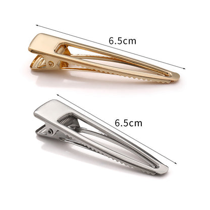 Korean Hair Clip 6.5cm Cute Girly Minimalist Hair Clip DIY Accessory Duckbill Clip