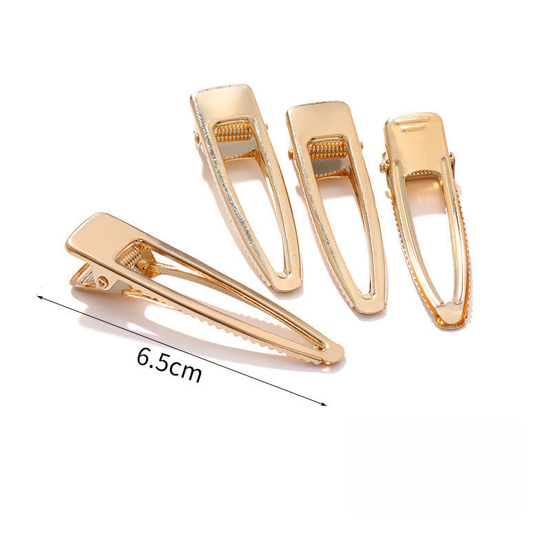 Korean Hair Clip 6.5cm Cute Girly Minimalist Hair Clip DIY Accessory Duckbill Clip