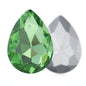 20*30mm 10pcs Water Drop Crystal Point Back Rhinestone for DIY Decoration