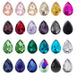 6*8/7*10mm 50pcs Mini Drop Shape  Shiny Diamond Nail Art Rhinestone for DIY