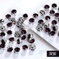 1440 pcs/bag 4mm/5mm solid single-claw rhinestone perforated hand-sewn drill thickened bottom support, luggage, clothing accessories, accessories, four-corner single-claw hand-sewn drill