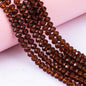 6/8mm Flat Crystal Glass Beads DIY Hand String Necklace Accessories