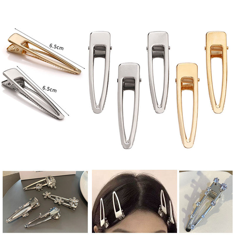 Korean Hair Clip 6.5cm Cute Girly Minimalist Hair Clip DIY Accessory Duckbill Clip