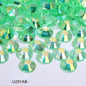 4/5/6 mm flat bottom crystal resin diamond AB color transparent U series acrylic nail drill large package 5,000 pcs
