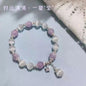 Blue Galaxy Burst Flash Bracelet Students String Blue Sky Stars Universe Send Sister Gifts