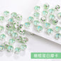 1440 pcs/bag 4mm/5mm solid single-claw rhinestone perforated hand-sewn drill thickened bottom support, luggage, clothing accessories, accessories, four-corner single-claw hand-sewn drill