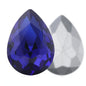 20*30mm 10pcs Water Drop Crystal Point Back Rhinestone for DIY Decoration